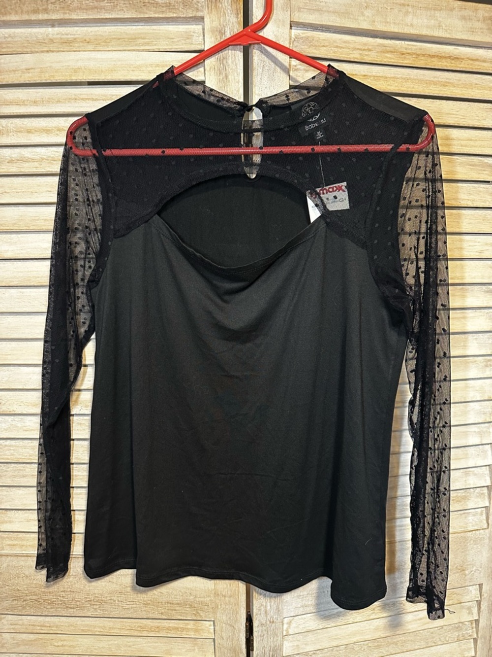 NWT Bobeau Mesh Top